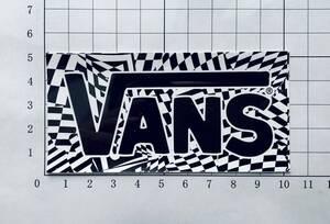 VANS OFF THE WALL CHECKER FLAG ステッカー バンズ オフザウォール チェッカーフラッグ ステッカー