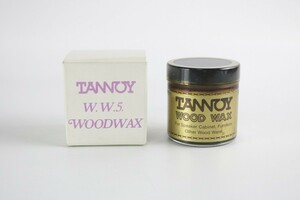 長期保管 未開封 TANNOY タンノイ W.W.5 WOODWAX ウッドワックス 保存品1本/検索 高級オーディオ スピーカー