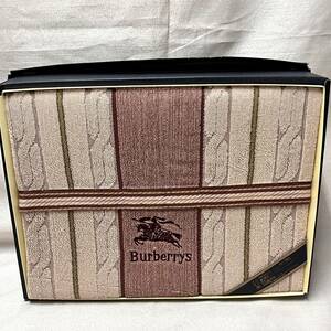 Burberrys　バーバリー　タオルケット　140×190　綿100％（4349）