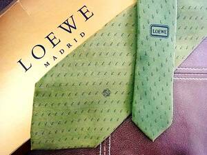 【在庫処分セール】5-9646ｚ◆ロゴ入【ＬＯＥＷＥ】ロエベ ネクタイ