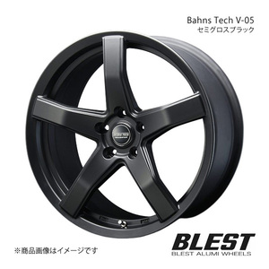 Bahns Tech V-05 CX-7 ER3P アルミホイール 1本 【19×7.5J 5-114.3 +50 セミグロスブラック】