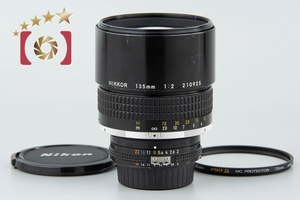 【中古】Nikon ニコン Ai-S NIKKOR 135mm f/2