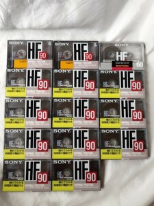 SONY ソニー HF90 13本 HF60 1本 ノーマルカセットテープ 未開封品 14本セット