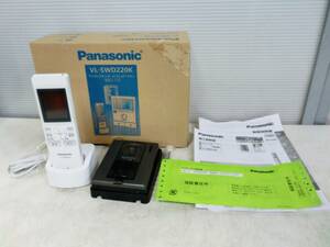 動作良好　パナソニック　テレビドアホン インターホン　電源コード式　VL-SWD220K ( VL-V566-S VL-WD613 )　どこでもドアホン　Panasonic