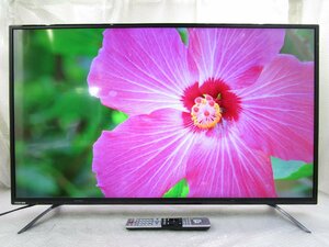 ☆TOSHIBA 東芝 REGZA 43V型 4K対応 フルハイビジョン液晶テレビ 外付けHDD対応 43C310X 2017年製 取説/リモコン付き 直接引取OK w41513