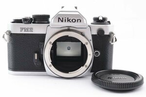 ★美品　動作確認済★ NIKON ニコン　New FM2 シルバー　 フィルムカメラ　モルト新品交換済 防湿庫管理　#Y898