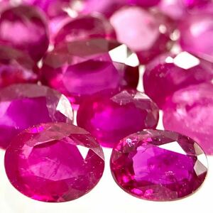 ●天然ルビーおまとめ●m 20ct 裸石 宝石 ruby コランダム 紅玉 jewelry corundum ジュエリー ③