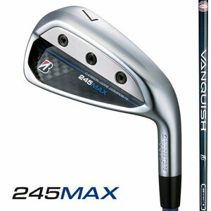 新品 ブリヂストン 245MAX #7-9/P1/P2 5本 純正カーボン VANQUISH BSi for MAX (S) 日本仕様 2024 Bシリーズ 245マックス