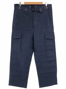 Nigel Cabourn ナイジェルケーボン リネンカーゴパンツ ネイビー 32 8040-00-50007 IT5GM5BPM2U7