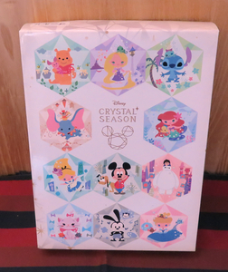 プレミアム型押しシステム手帳セット Disney CRYSTAL SEASON 非売品 ゴールド