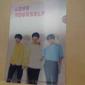 BTS 防弾少年団 LOVE YOURSELF レンチキュラー ファイル