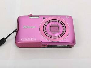 【1057】 外観美品　ニコン Nikon COOLPIX S3700 コンパクトデジタルカメラ ピンク 人気モデル 4.5-36.0mm 1:3.7-6.6 NIKKOR お得品 