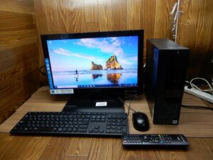 1220☆★地デジ19インチTV付★高速 256GB SSD☆Windows10-32BIT★Core i5★無線LAN☆DVD★DELL★省スペースパソコン★Optiplex3040