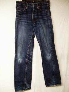 濃紺激ヒゲ!!◆DENIME ドゥニーム Lot327 ジーンズ◆W29