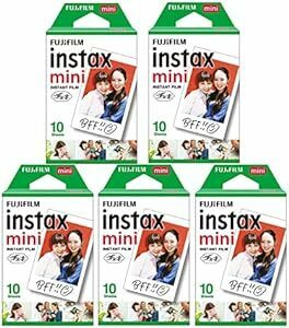 富士フイルム [5セット販売]FUJIFILM インスタントカメラ チェキ用フィルム 10枚入x5セット INSTAX MIN