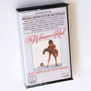 《US版カセットテープ》Stevie Wonder●The Woman In Red●スティーヴィー ワンダー/Motown/モータウン/ディオンヌ ワーウィック