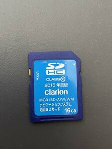 日産純正ナビ MC315D QY7641NA用 2017年度地図データSDカード 動作問題なし