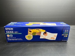 B106★【未使用品】EPSON エプソン A3ノビ幅仕様 写真用紙 ロールタイプ 光沢 329mm×10m／KA3NROLPSK