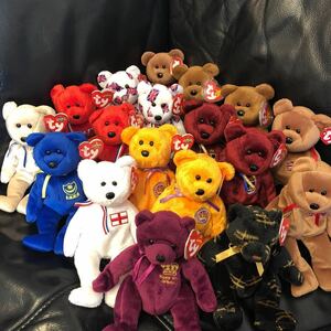 レア UK Exclusive Ty ビーニーベイビー ビーニーズ 18体 まとめ TY BEANIE BABIES 18 piece set