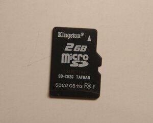 Kingston 2GB microSDカード