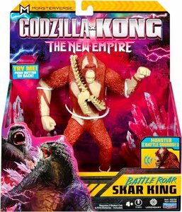 ゴジラ x コング 新たなる帝国 バトル・ロアー スカーキング フィギュア GODZILLA x KONG: THE NEW EMPIRE BATTLE ROAR SKAR KING