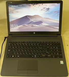 中古ノートパソコン★Windows10★hp Core i5-8265U/@1.80GHz/8GB/SSD 128GB/15インチ以上★