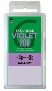 GALLIUMWAX ガリウムワックス　EXTRA BASE VIOLET 200(200g) 　スノーボード　BURTON　VANS　UNION　FULX　CAPITA　ARBOR