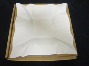 新品未使用品 希少 廃盤 Nikko ニッコー 折紙プレート 26cm 5枚セット 高級 業務用 レストラン プロ origami 13300-4466