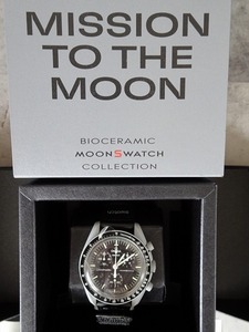 ■新品 正規保証書有り■OMEGA×SWATCH MISSHION TO THE MOON ムーンスウォッチmoonswatchオメガＸスウォッチ ミッショントゥザムーン