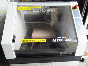 Roland ローランド MODELA MDX-40 3Dモデリングマシン 卓上切削機 管理6rc0501E