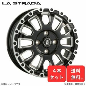 ホイール ラ・ストラーダ レックス A210F スバル 4本セット アヴェンチュラ 16インチ 4H LA660C40GBM