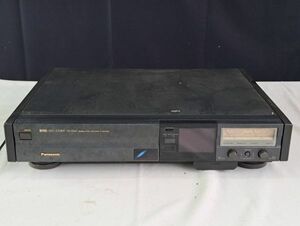 Panasonic NV-FS65 パナソニック 松下電器 VHSビデオデッキ ブラックカラー 画像は悪いですがVHS再生可能 /レトロ 映像機器 アニメ 映画