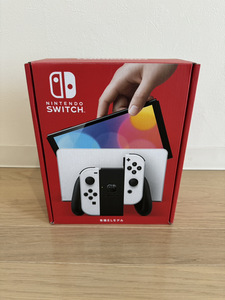 【使用期間3ヶ月弱。1円～】Nintendo Switch 有機ELモデル ホワイトカラー（白） 動作品 スイッチ ニンテンドー ゲーム機【中古】