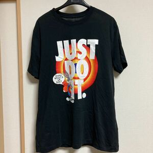 【美品】NIKE ナイキ SPACE JAM バックスバニーTシャツ ブラック Lサイズ DRI-FIT