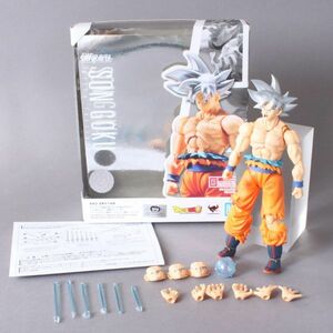 美品 ドラゴンボール 孫悟空 身勝手の極意 S.H.Figuarts BANDAI バンダイ DORAGONBALL超 キャラクター フィギュア ＃60※860/k.i