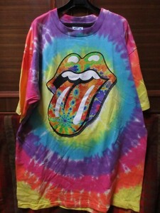 USA製 LIQUID BLUEシングルステッチ THE ROLLING STONES ザ ローリング ストーンズ バンド Tシャツ■ニルヴァーナ レッチリ ガンズ 90s好き