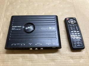 デジタル TV チューナー セット 未テストジャンク リモコン 仕入品 KEIYO AN-T010