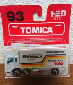 トミカ 93 日本製 ブリスター パック 三菱ふそう レーシング トランスポーター 1/102 TOMY 未開封 同梱可