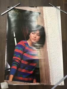 0416-102☆石川優子 ポスター 昭和レトロ 当時物 約52×73cm