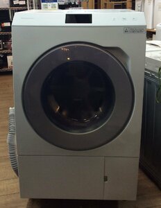 【中古】Panasonic　パナソニック　斜めドラム洗濯乾燥機　NA-LX129AL　12kg/6kg　LXシリーズ　おしゃれ着洗剤タンク搭載　2022年製