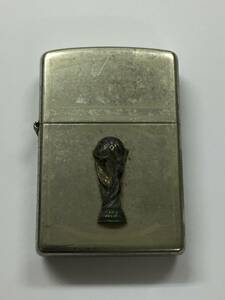 1円～！ZIPPO ジッポ ライター FIFA ワールドカップ 2006 ドイツ WORLD CUP GERMANY No.0101 シルバー 2005年 喫煙具 着火確認済み