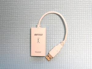 （中古品）BUFFALO／バッファロ　10/100M USB2.0用 LANアダプター LUA3-U2-ATX