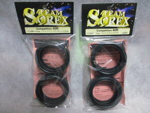 未使用未開封品 TEAM SOREX CO-40R 24mm コンペティションスリックタイヤ 40R 2セット