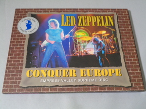 LED ZEPPELIN/CONQUER　EUROPE 　2CD