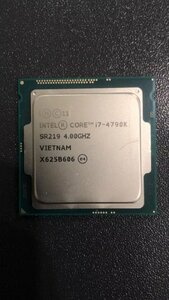 CPU インテル Intel Core I7-4790K プロセッサー 中古 動作未確認 ジャンク品 - A313