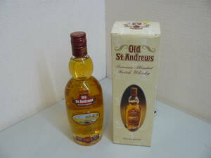 30813●Old St.Andrews オールド セント アンドリュース DELUXE BLEND 40% 750ml スコッチ ウイスキー箱付き　古酒　未開栓