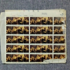 USAアメリカ未使用切手シート【13c JULY4,1776】