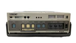 TM/ ジャンク SONY BETACAM BVW-20 ポータブルビデオカセットレコーダー ベータカム ビデオレコーダー 0418-2