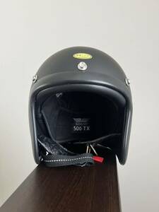 ジェットヘルメット　500TX ビンテージ　ハーレー　BELL レプリカ　チョッパー　ボバー　未使用品　Mサイズ