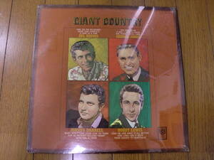 【レコード】V.A. GIANT COUNTRY Del Reeves , George Jones , Jonny Darrell , Bobby Lewis 新品未開封　